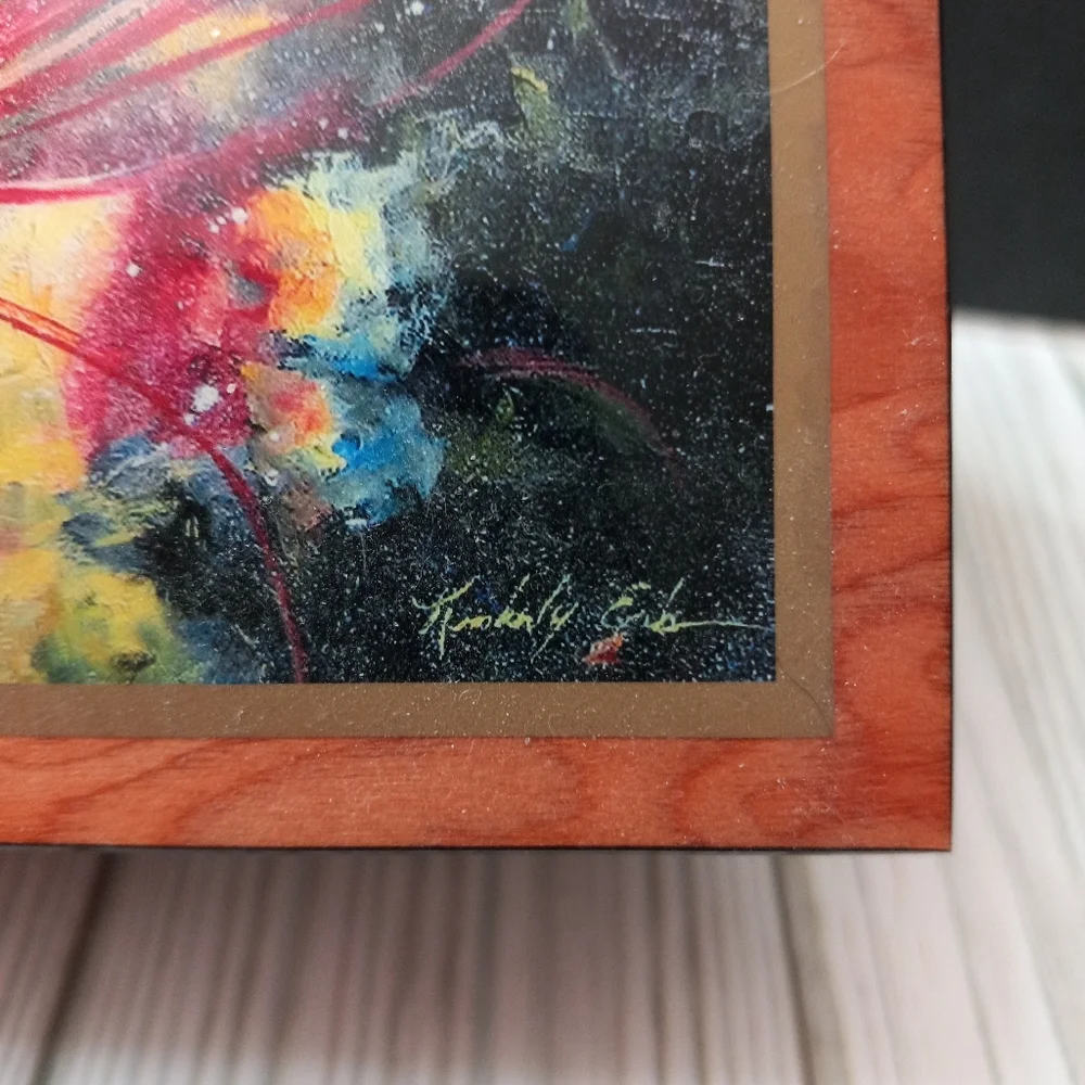 Ercolano Bird of Paradise Jewelry Music Box